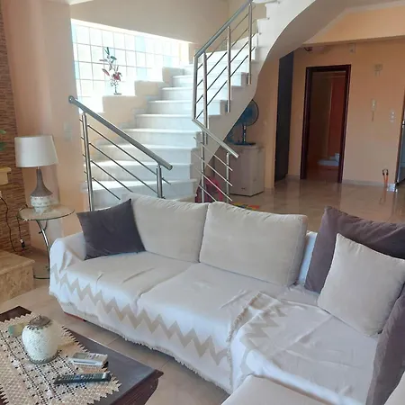 Villa Blue Sunrise House - 230m From Loutra Elenis